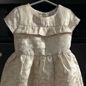 White and Gold Dress